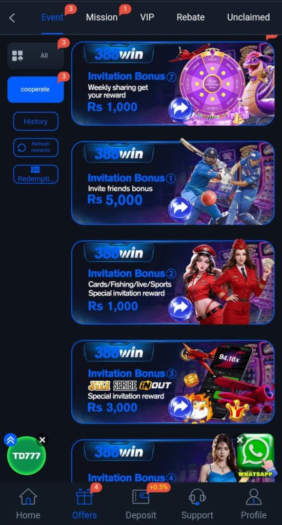 288 win game login pakistan download